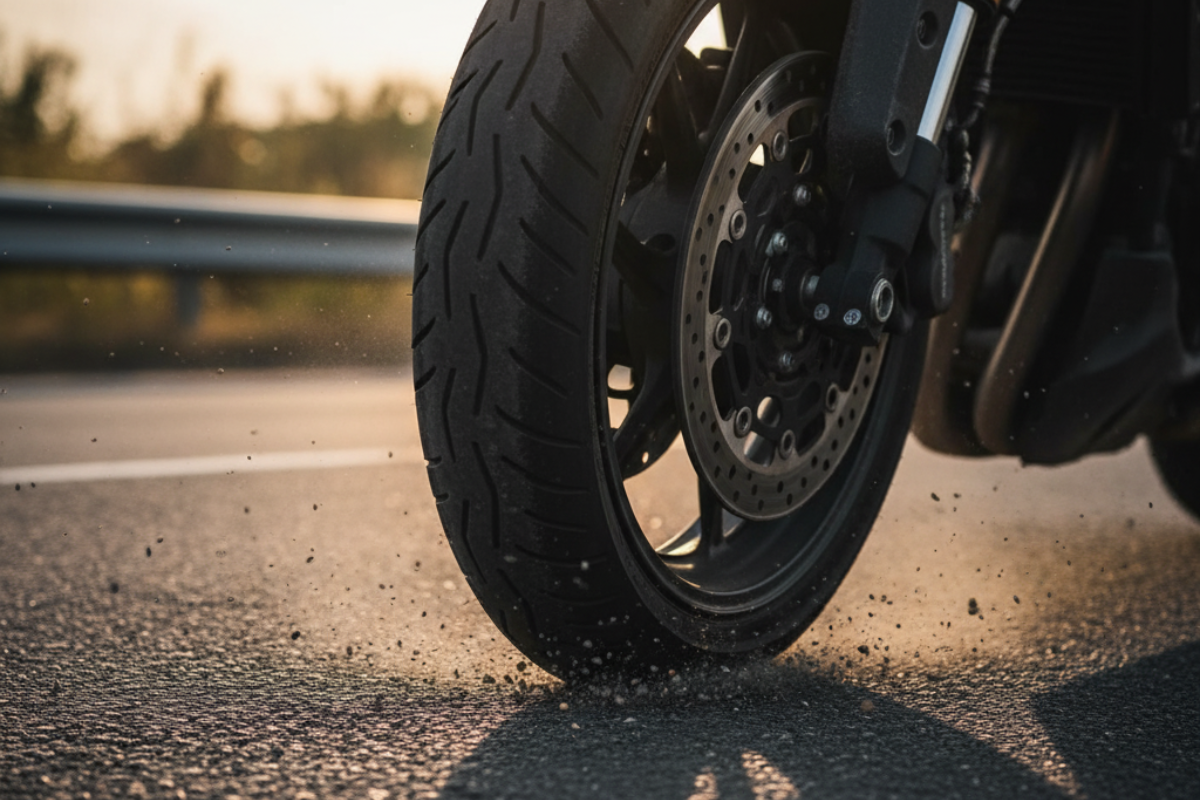 Motorcycle Safety Tips: How to Perform an Emergency Stop
