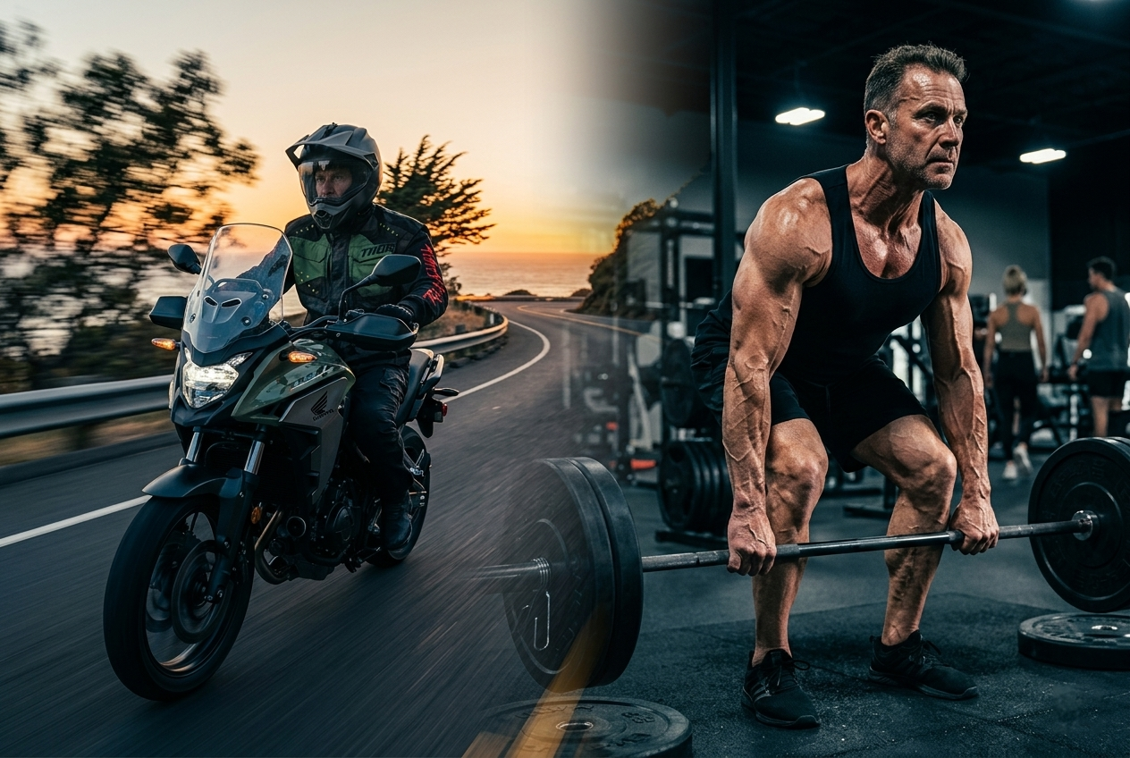 IRON & ASPHALT - 9 MUST-KNOW EXERCISES EVERY MOTORCYCLE RIDER MUST MASTER
