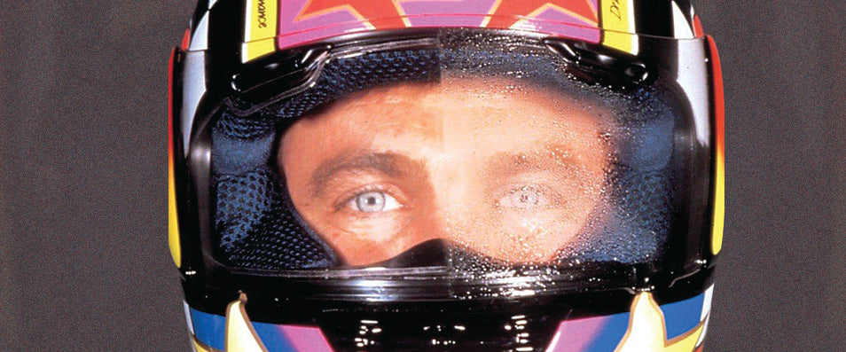 Keeping The Helmet Visor Clear