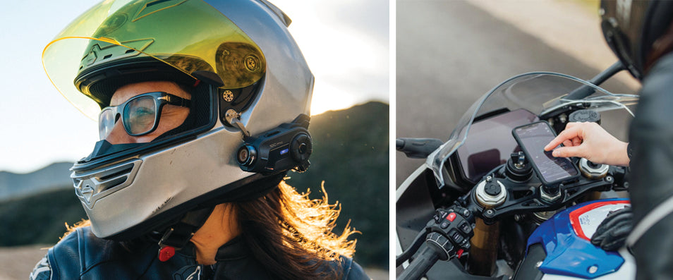 Staying Connected While Riding A Motorcycle