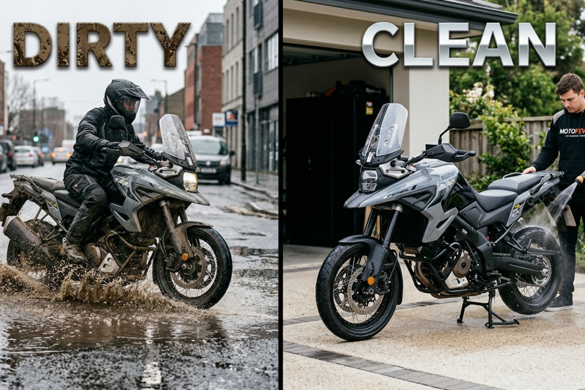 The After-Rain Ritual: Essential Care for Your Motorcycle