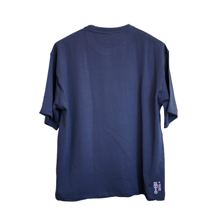 Bore & Stroke Oversize T-Shirt - E30 - Navy