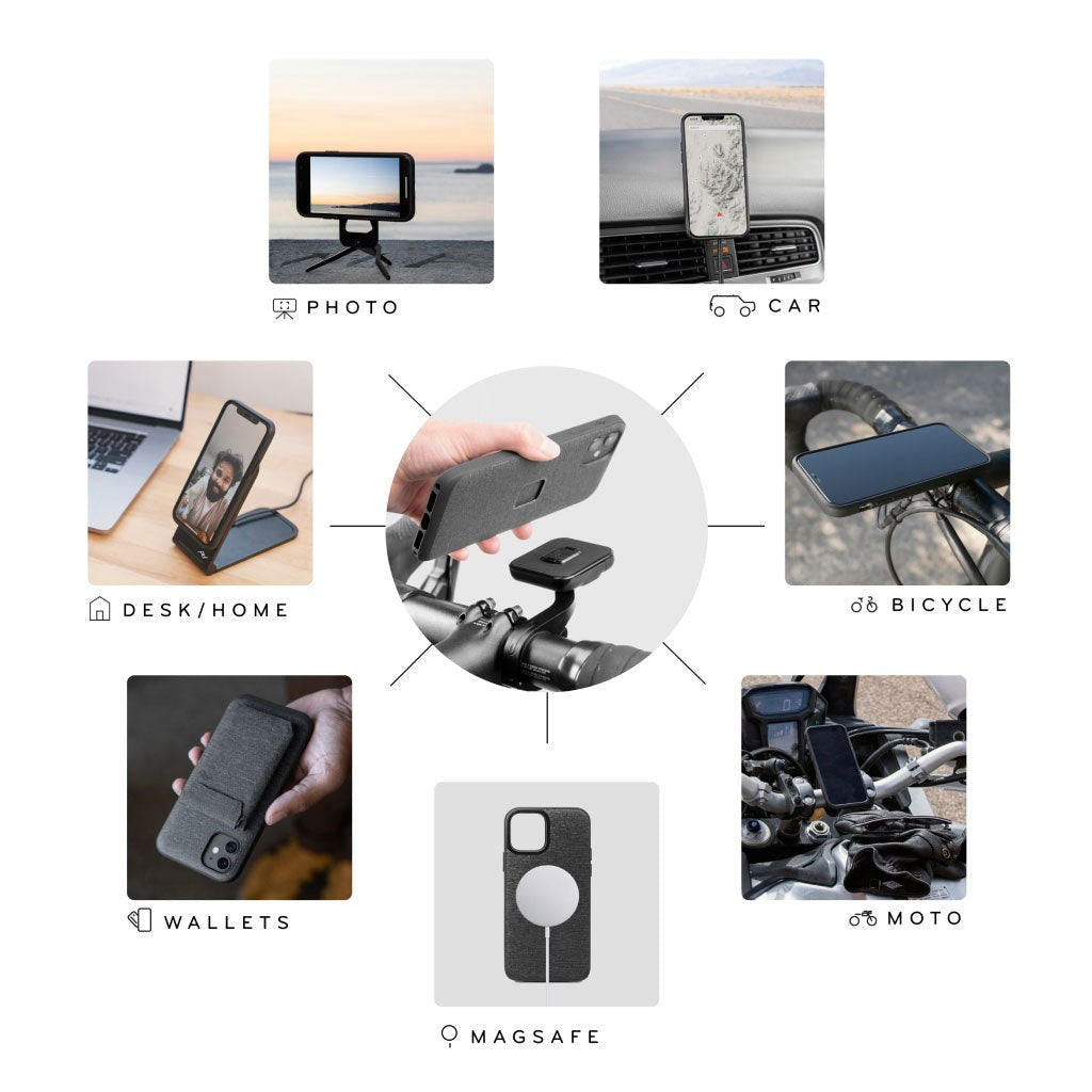 Peak Design Mobile Everyday Loop Case iPhone 15 Pro Max v2 Charcoal
