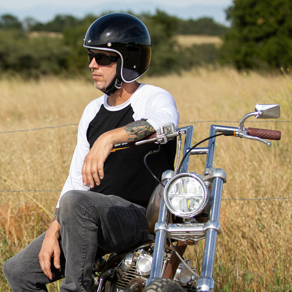 Biltwell Bonanza Helmet - Gloss Black