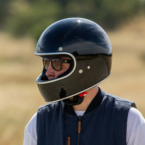 Biltwell Gringo Helmet - Gloss Black