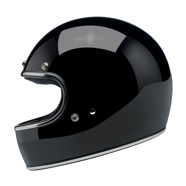 Biltwell Gringo Helmet - Gloss Black