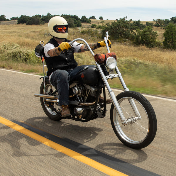 Biltwell Gringo Helmet - Vintage White
