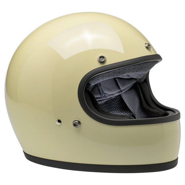 Biltwell Gringo Helmet - Vintage White