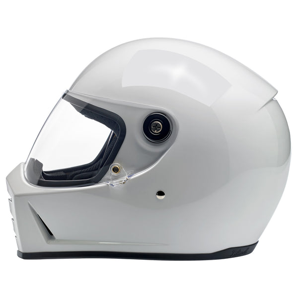 Biltwell Lane Splitter Helmet - Gloss White
