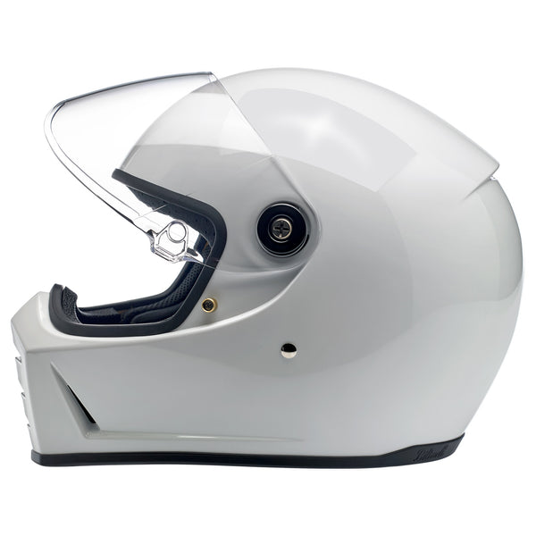 Biltwell Lane Splitter Helmet - Gloss White