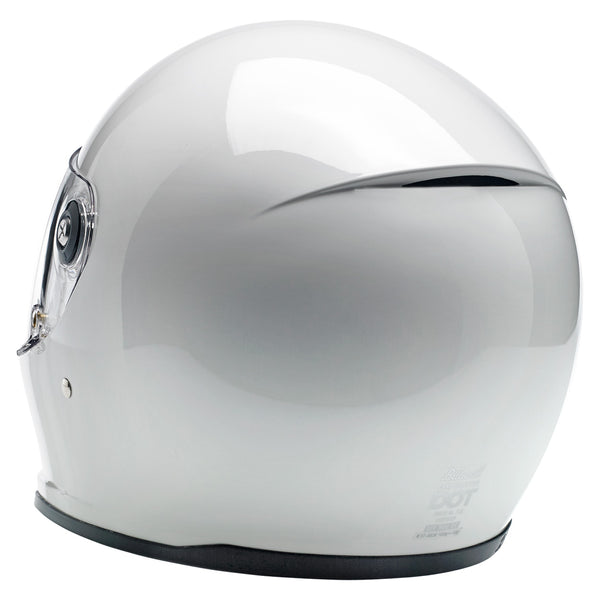 Biltwell Lane Splitter Helmet - Gloss White