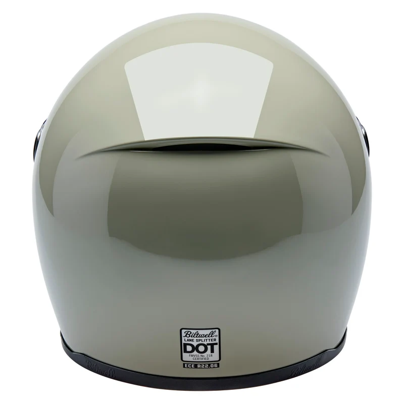 Biltwell Helmet - Lane Splitter - Gloss Chalk - Motofever