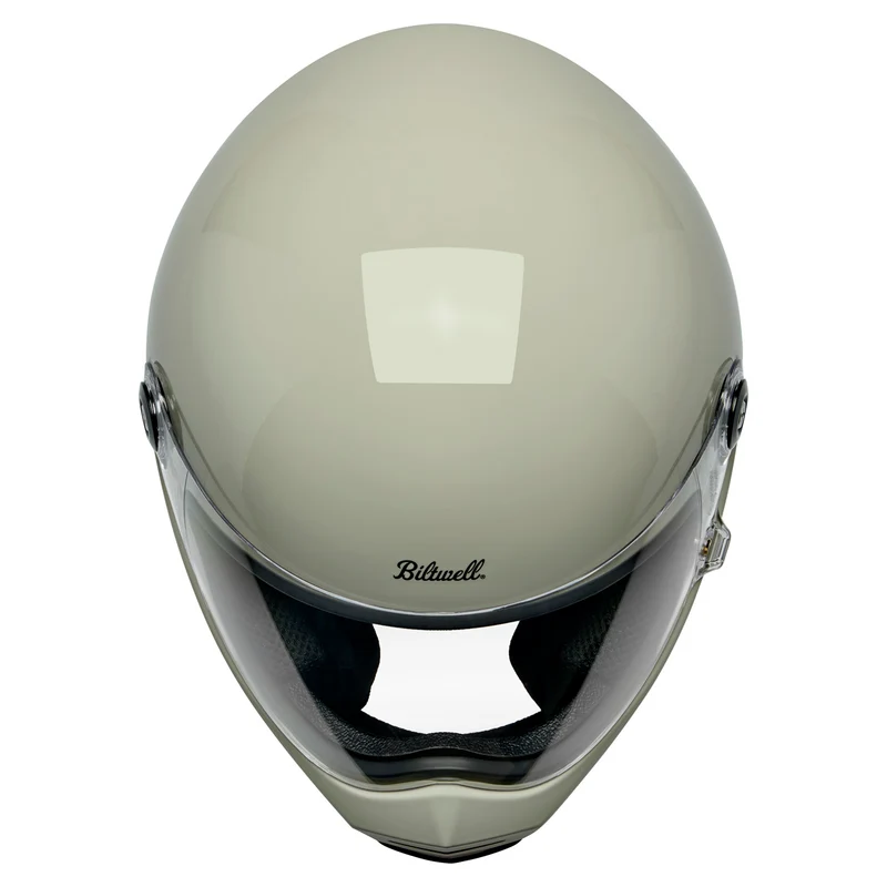 Biltwell Helmet - Lane Splitter - Gloss Chalk - Motofever