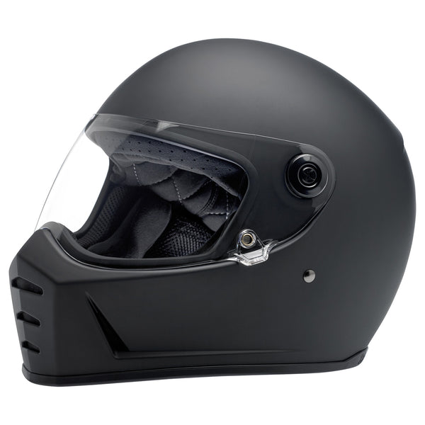 Biltwell Lane Splitter Helmet - Flat Black
