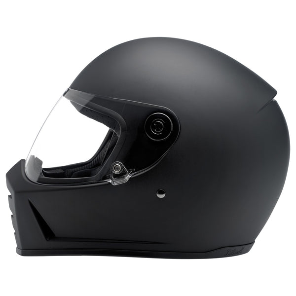 Biltwell Lane Splitter Helmet - Flat Black