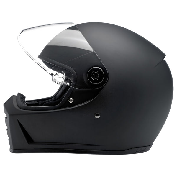 Biltwell Lane Splitter Helmet - Flat Black