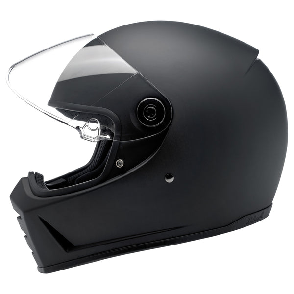 Biltwell Lane Splitter Helmet - Flat Black