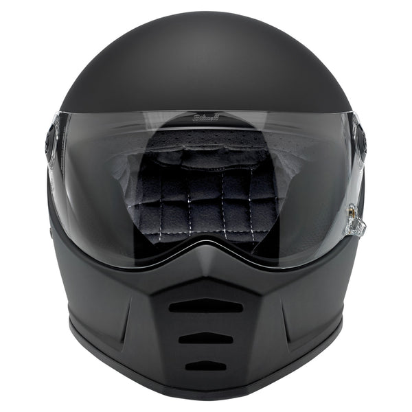 Biltwell Lane Splitter Helmet - Flat Black