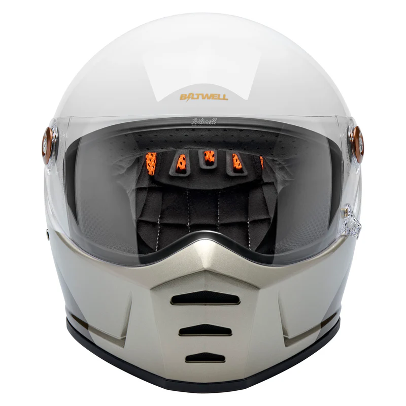 Biltwell Helmet - Lane Splitter - Intersection - Gold Silver Bronze