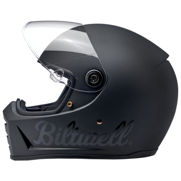 Biltwell Lane Splitter Helmet - Factory Black