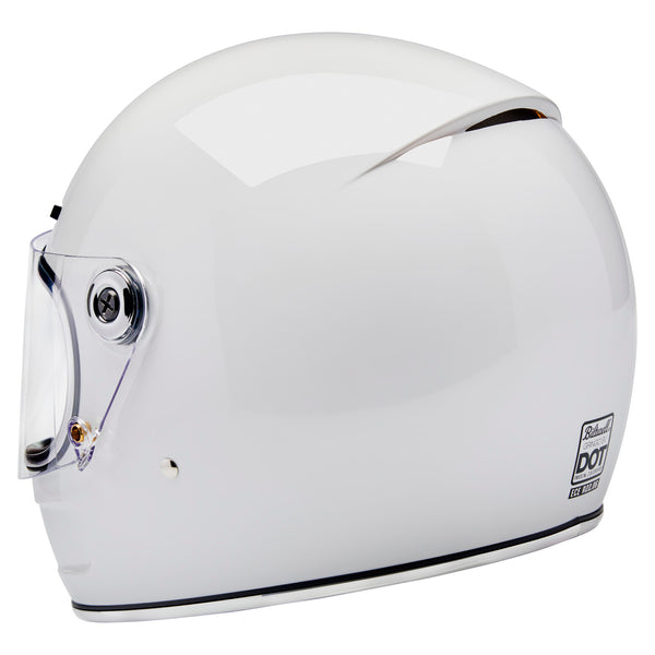 Biltwell Gringo SV Helmet - Gloss White
