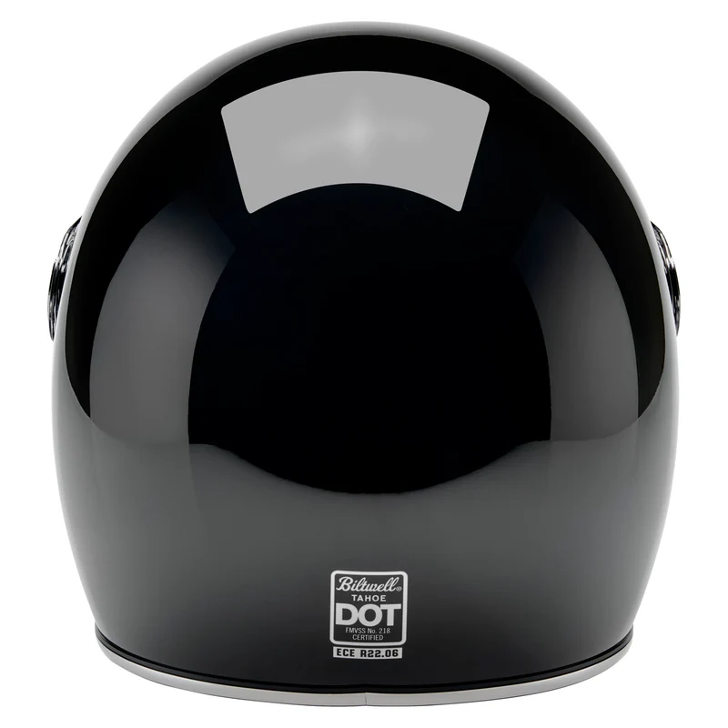 Biltwell Helmet - Tahoe - Gloss Black - Motofever