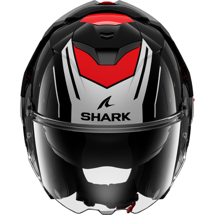 Shark Helmet - OXO Modular - RYDGER - Black White Red (KSR)