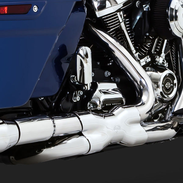 Vance & Hines PCX Power Duals Headers For Harley Touring 2017-2023