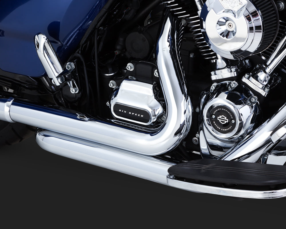 Vance & Hines Dresser Duals Headers For Harley Touring 2017-2025 - Chrome