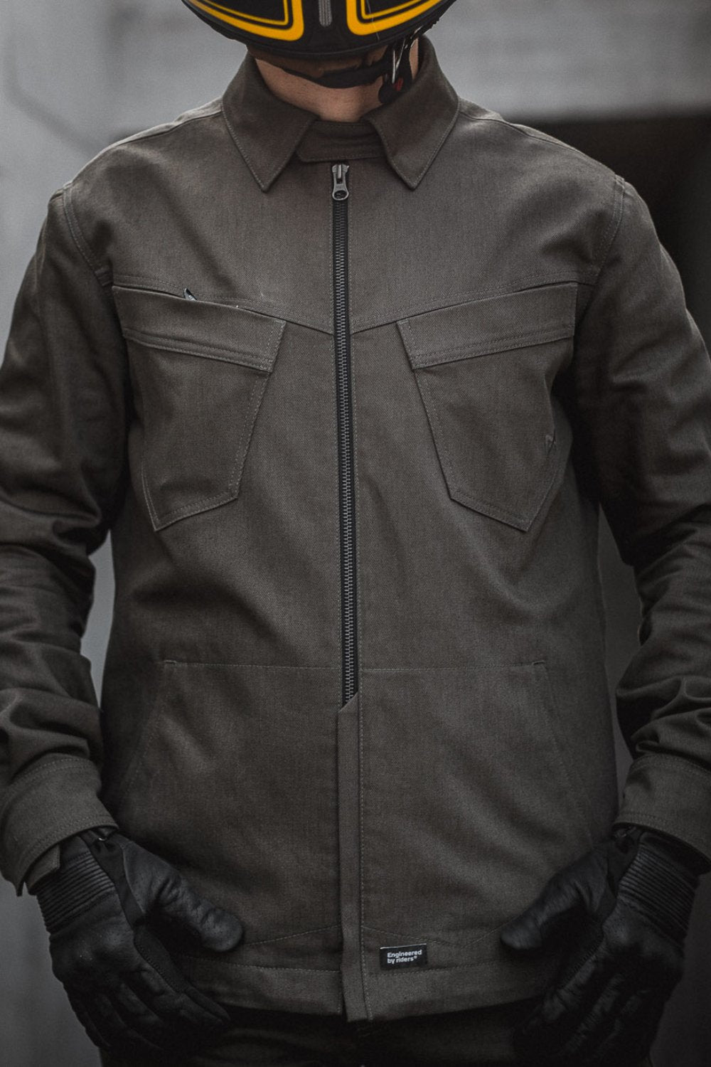 Pando Moto Capo Cor 02 Men's Shirt Jacket - Green
