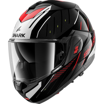 Shark Helmet - OXO Modular - RYDGER - Black White Red (KSR)