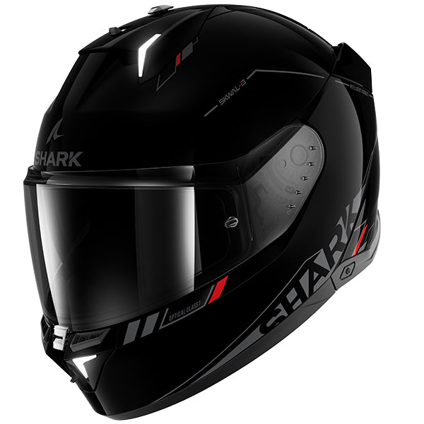 Shark Skwal i3 Blank SP Gloss Helmet - Black Anthracite Red