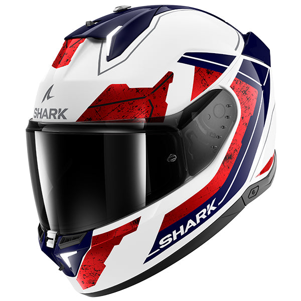 Shark Helmet - Skwal i3 - RHAD - White Blue Red (WUR)