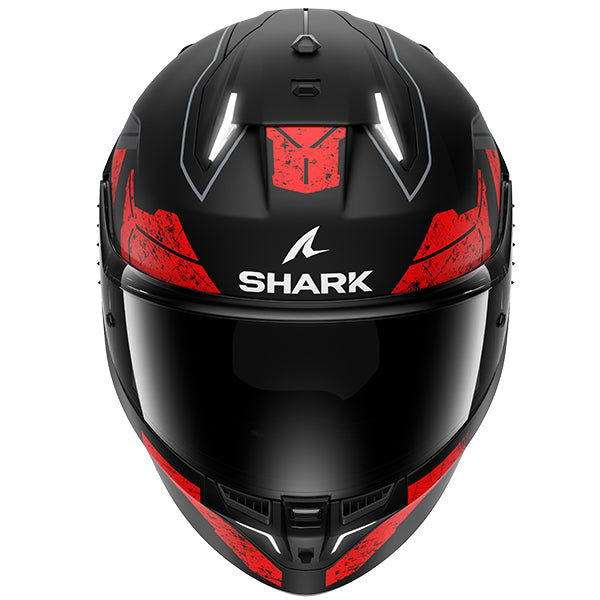 Shark Helmet - Skwal i3 - RHAD Matt - Black Chrome Red (KUR)