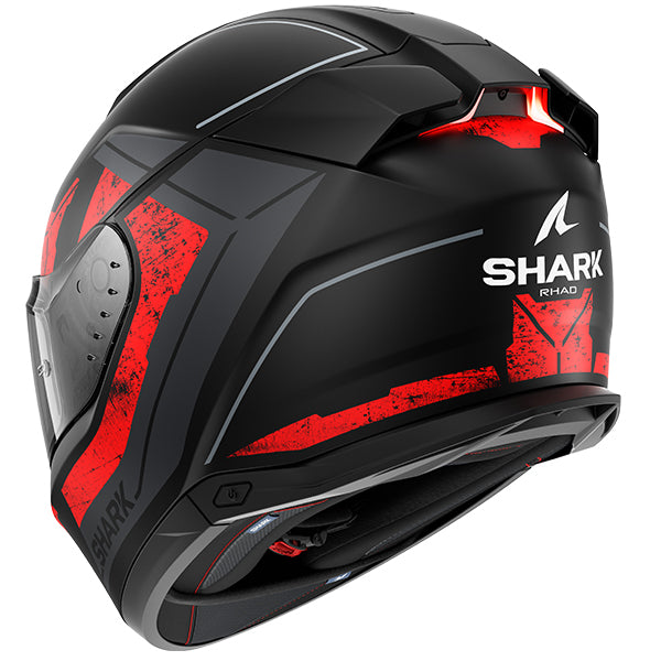 Shark Helmet - Skwal i3 - RHAD Matt - Black Chrome Red (KUR)