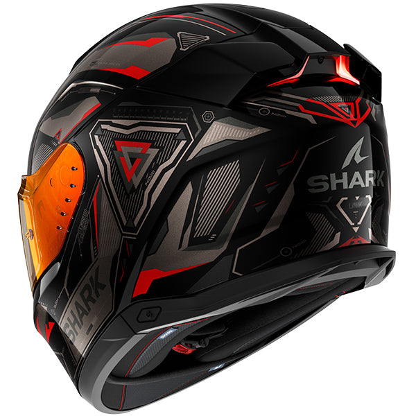 Shark Helmet - Skwal i3 - LINIK - Black Anthracite Red (KAR)