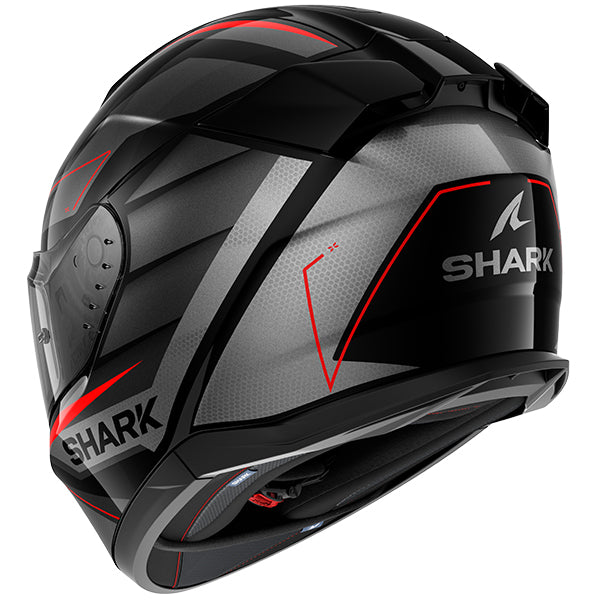 Shark Helmet - D-Skwal 3 - Sizler - Black Anthracite Red (KAR)
