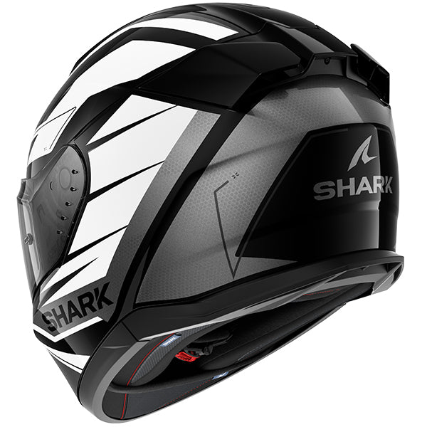 Shark D-Skwal 3 Sizler Helmet - Black White Anthracite