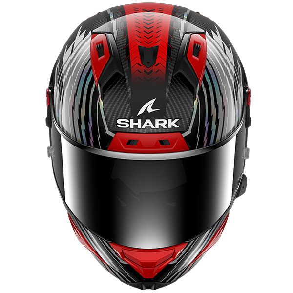 Shark Helmet - Aeron - EDGY Gloss Carbon - Red Chrome (DRU)