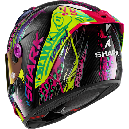 Shark Helmet - Aeron - FAWN Gloss Carbon - Violet Yellow (DVY)