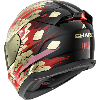 Shark Helmet - Skwal i3 - VENUM - Black Red Gold (KRQ)