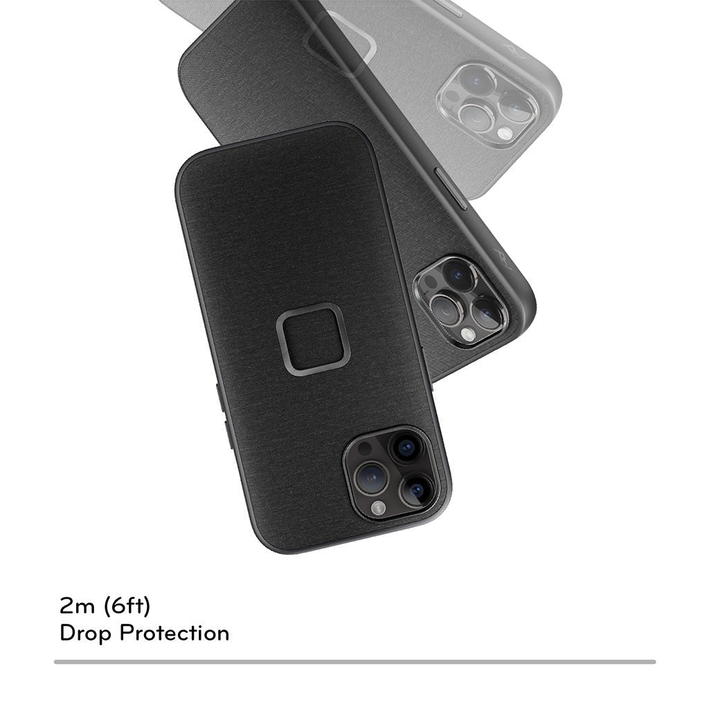 Peak Design Mobile Everyday Loop Case iPhone 15 Pro Max v2 Charcoal