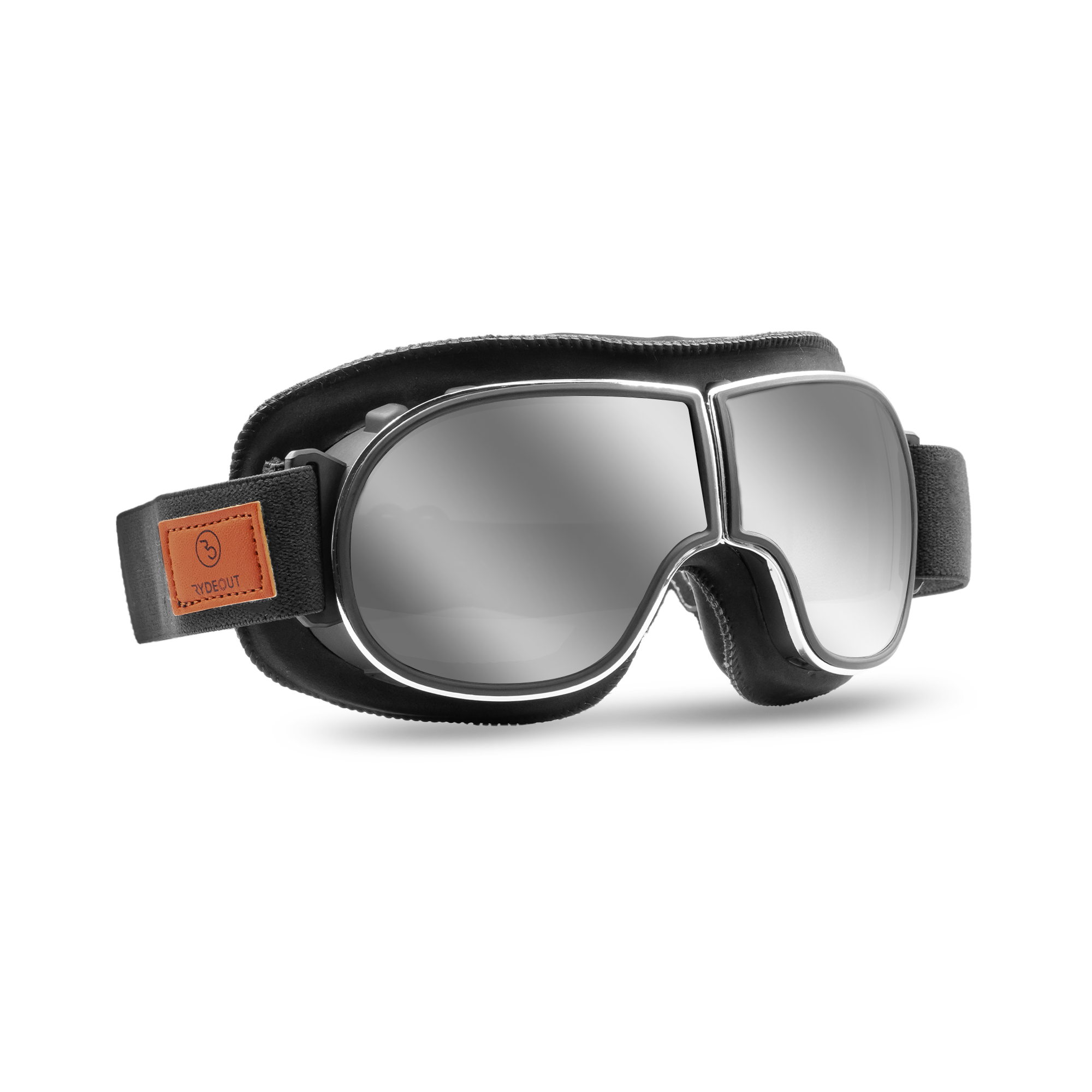 Rydeout Goggles - Retro 305 - Chrome Lens