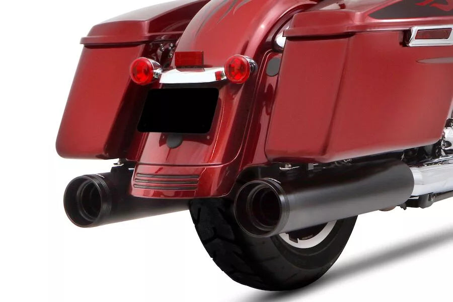 Rinehart Exhaust - Slip-On - 4 1/2" DBX 45 - HD Touring (2017-2025) - Black / Black