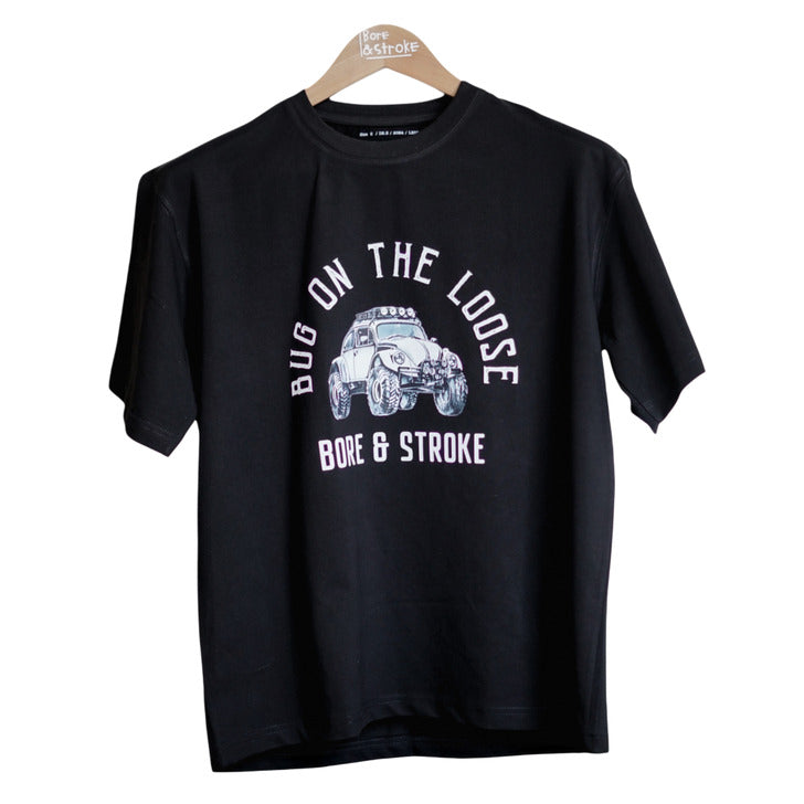 Bore & Stroke Oversize T-Shirt - Bug On The Loose