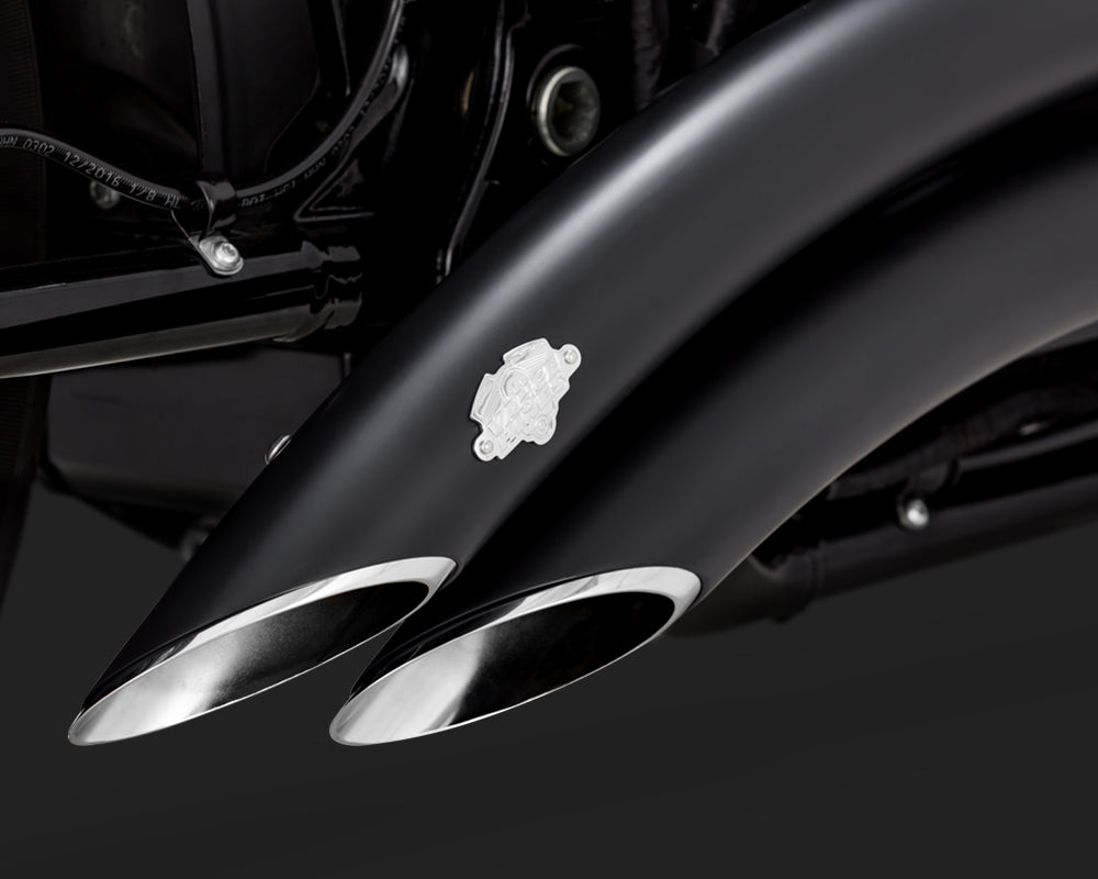 Vance & Hines PCX Big Radius Exhaust For Harley Davidson Softail 2018-2024 - Black