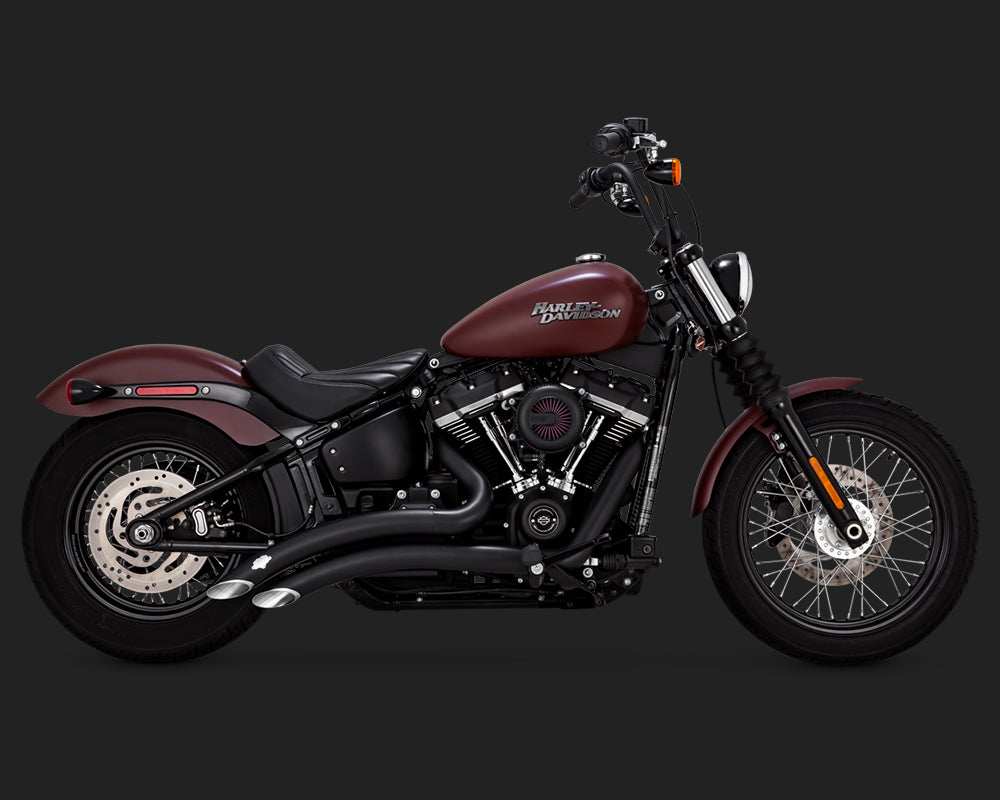 Vance & Hines PCX Big Radius Exhaust For Harley Davidson Softail 2018-2024 - Black