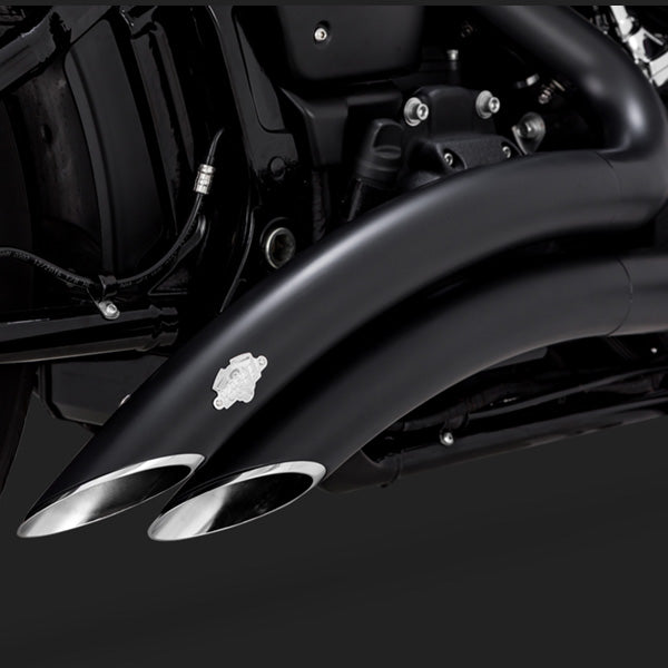 Vance & Hines PCX Big Radius Exhaust For Harley Davidson Softail 2018-2024 - Black