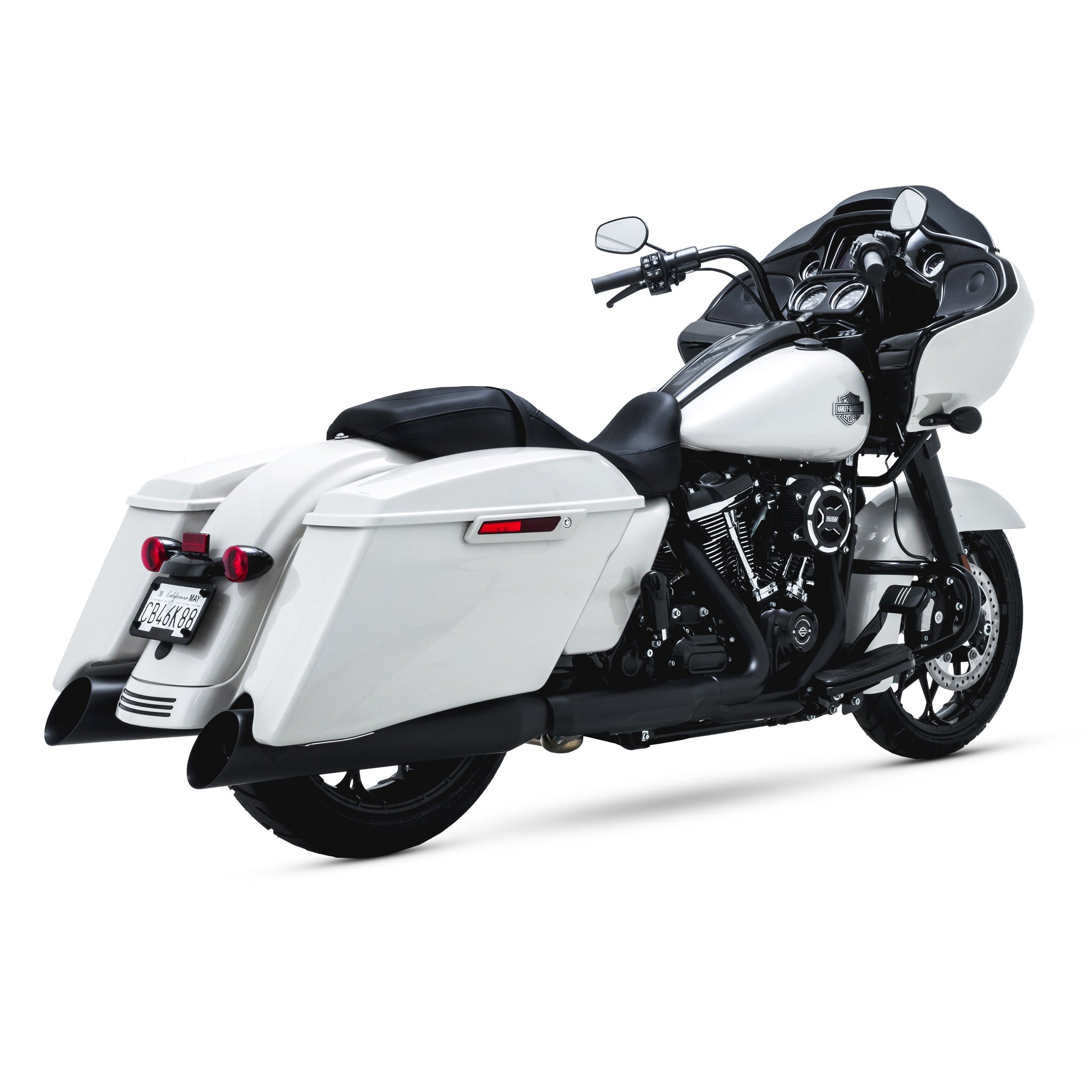 Vance & Hines Exhaust - Slip-On - Backslash 450 - HD Touring (2017-2025) - Black - Motofever