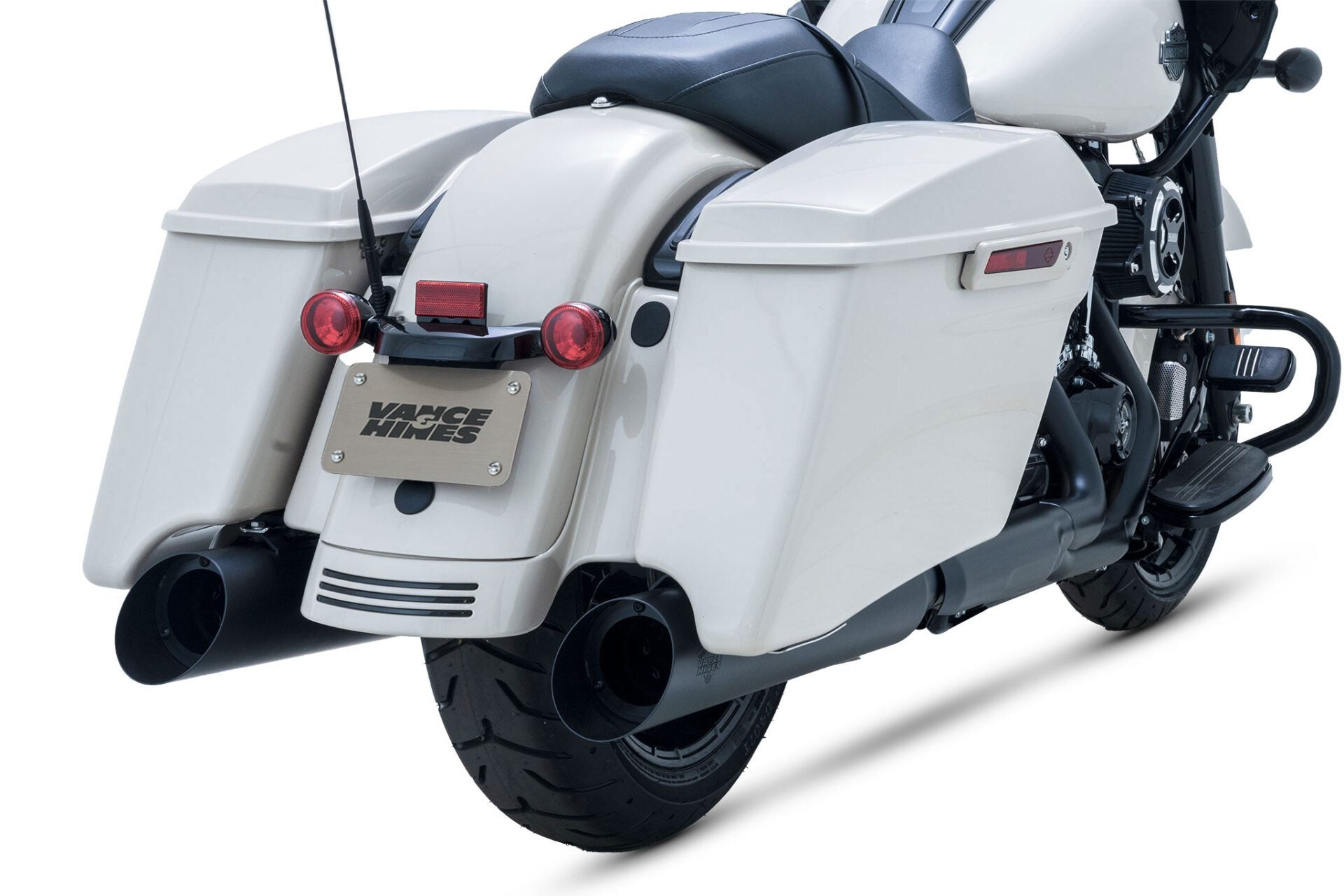 Vance & Hines Exhaust - Slip-On - Backslash 450 - HD Touring (2017-2025) - Black - Motofever